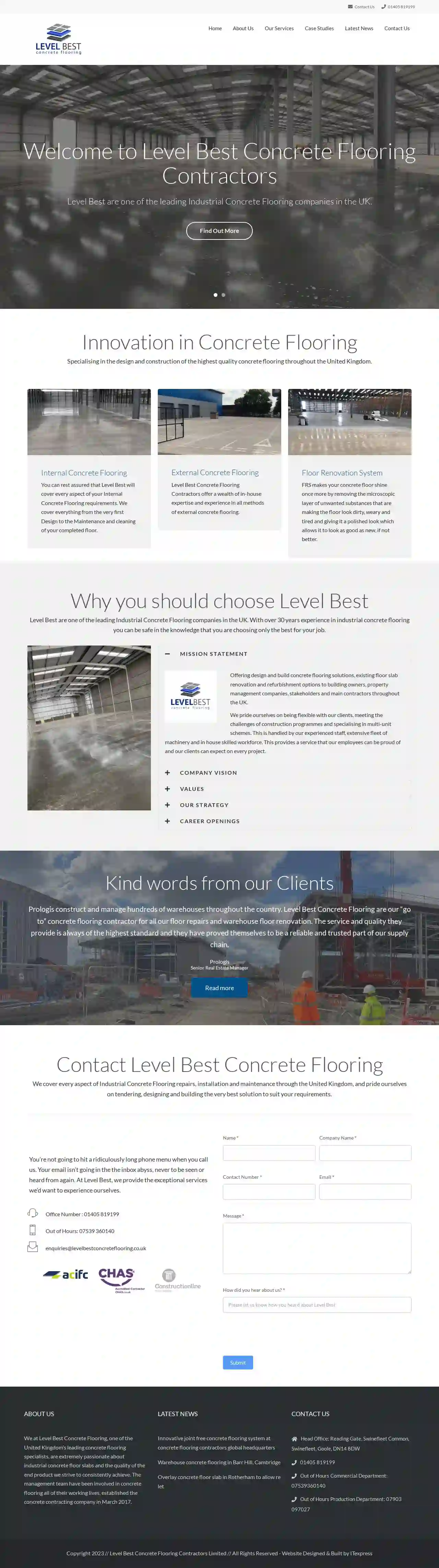 Level Best Concrete Flooring Ltd