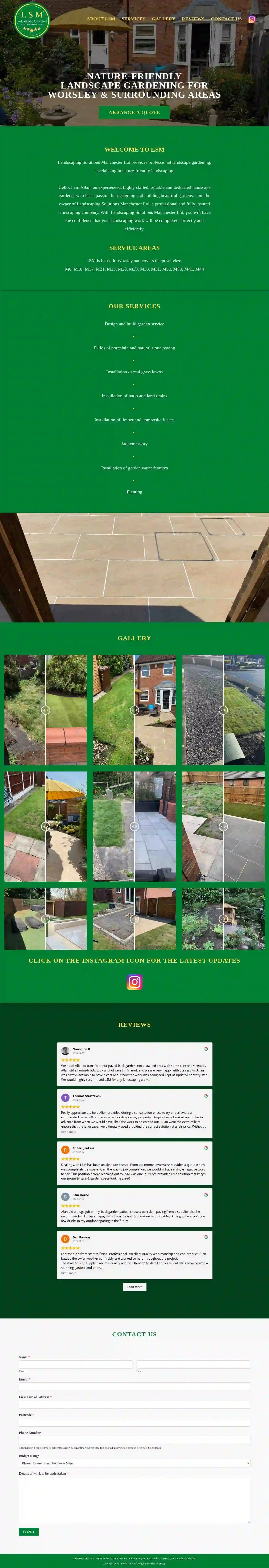 Landscaping Solutions Manchester Ltd