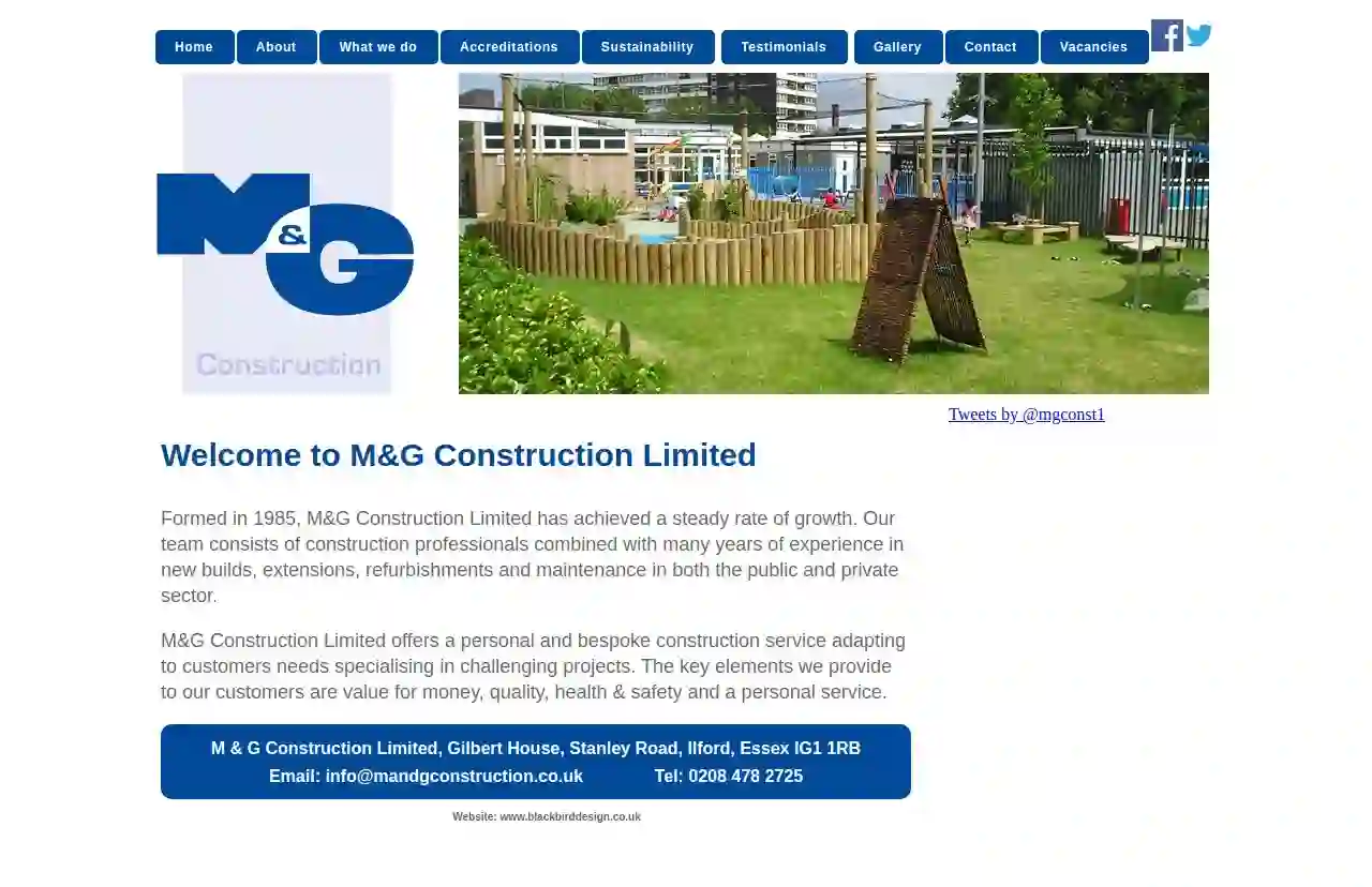 M & G Construction Ltd