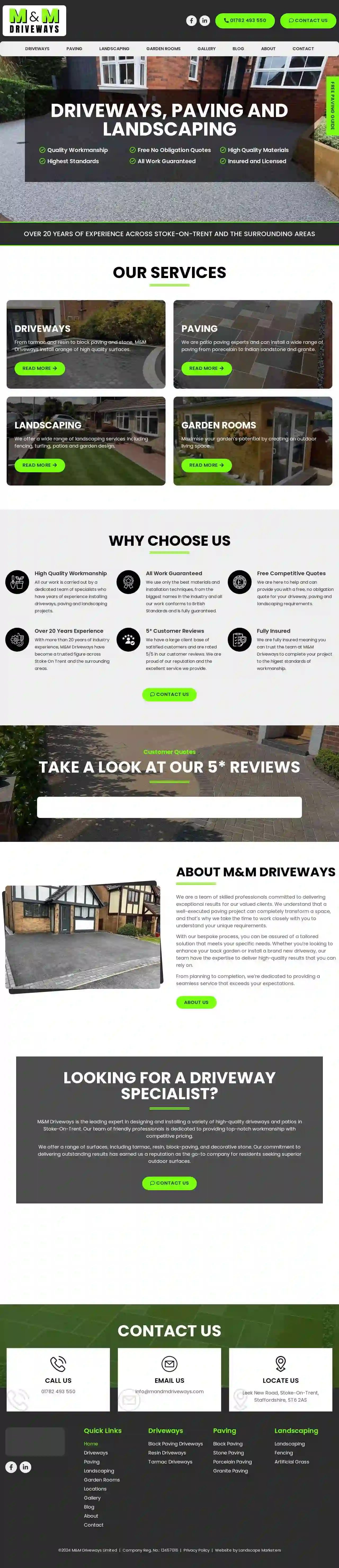 M&M Driveways Ltd