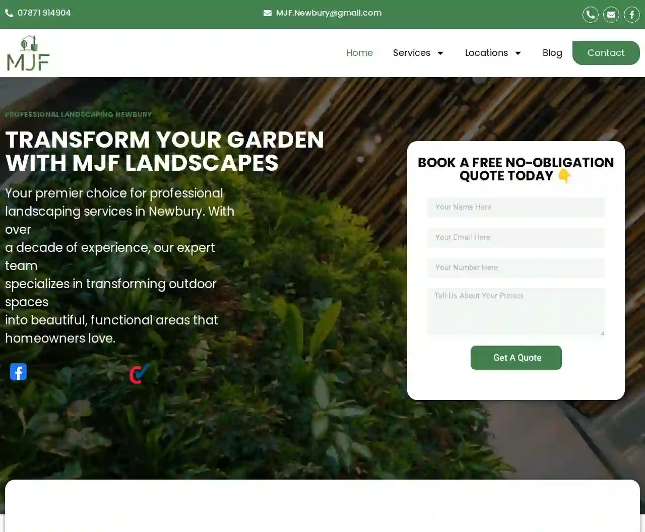 MJF Landscaping & Groundworks | Landscape Gardeners Newbury