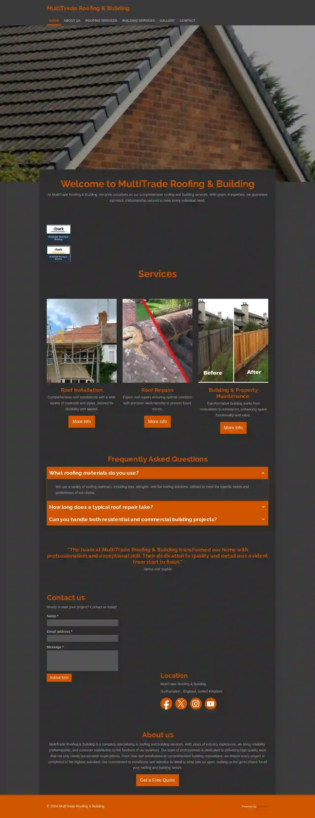 MultiTrade Roofing & Building