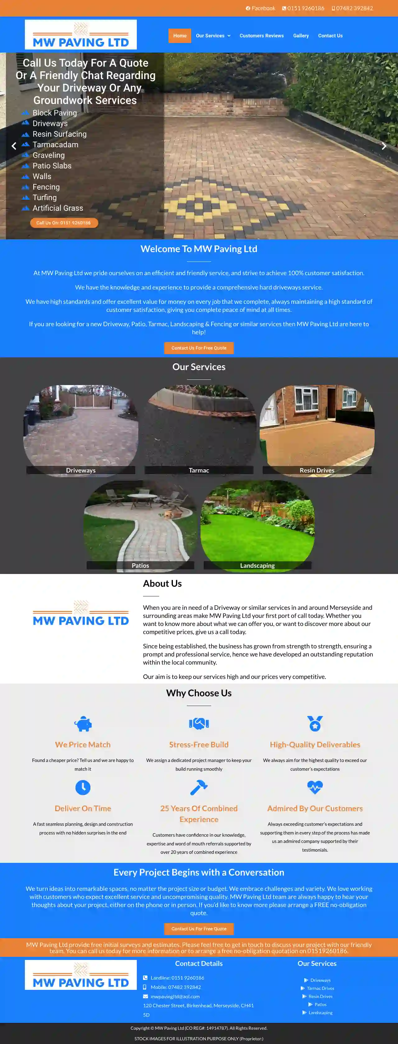 MW Paving LTD