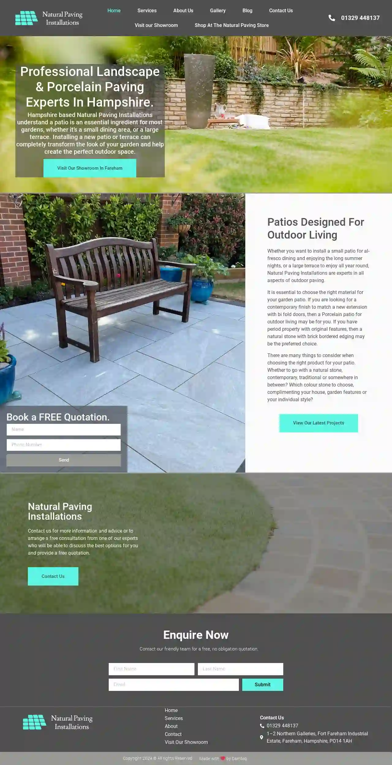 Natural Paving Installations