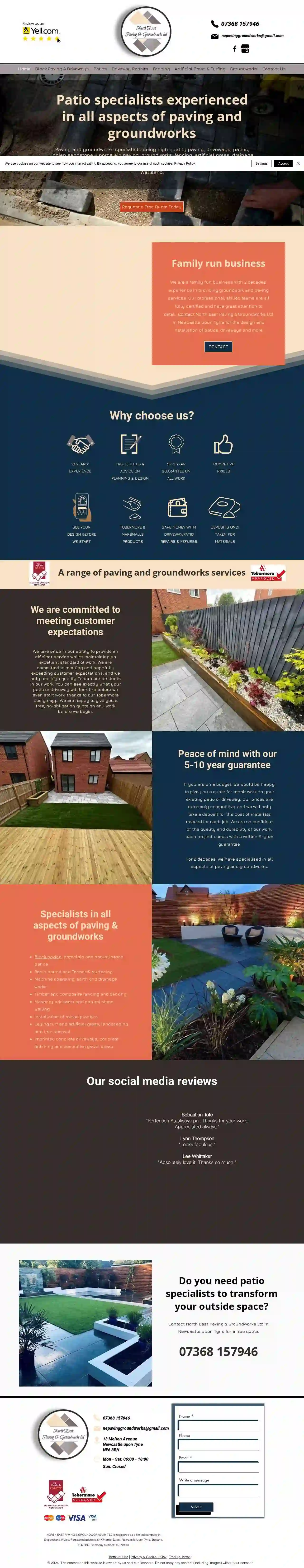 North East Paving & Groundworks Ltd