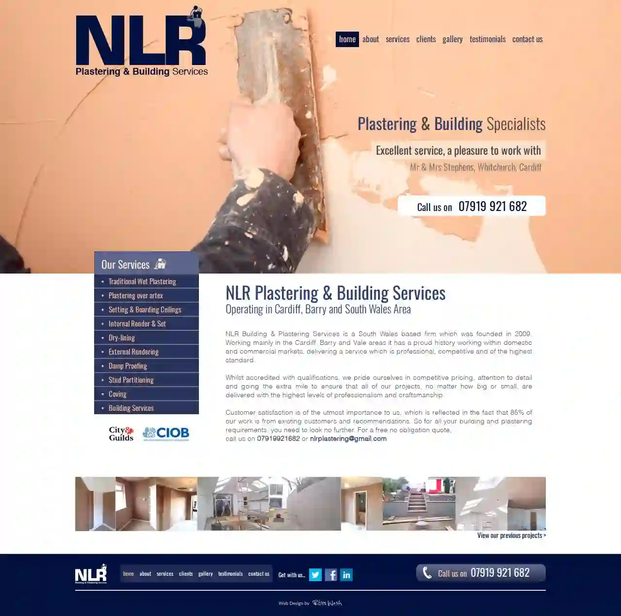 NLR Plastering & Building