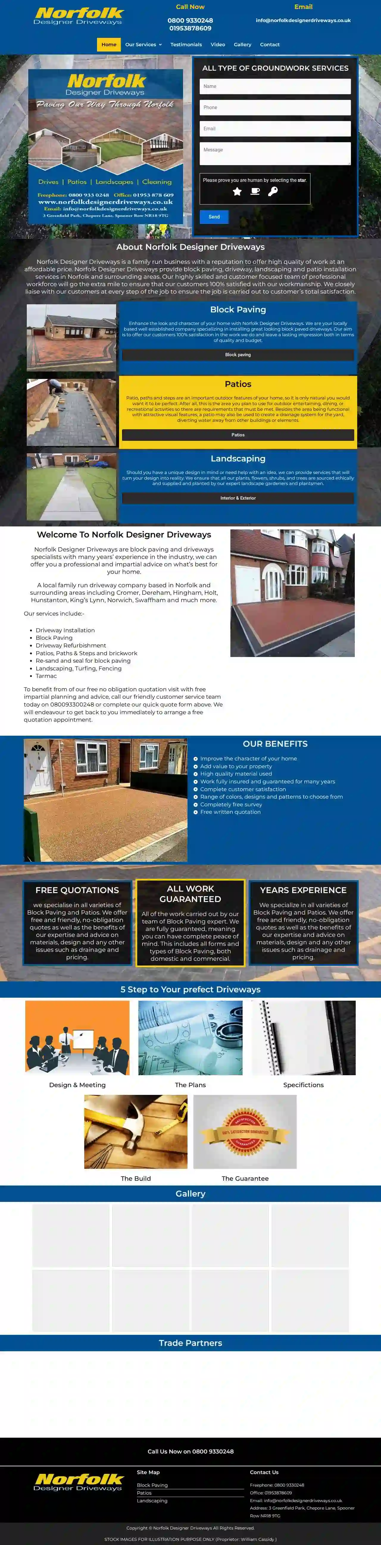 Norfolk Designer Driveways Ltd