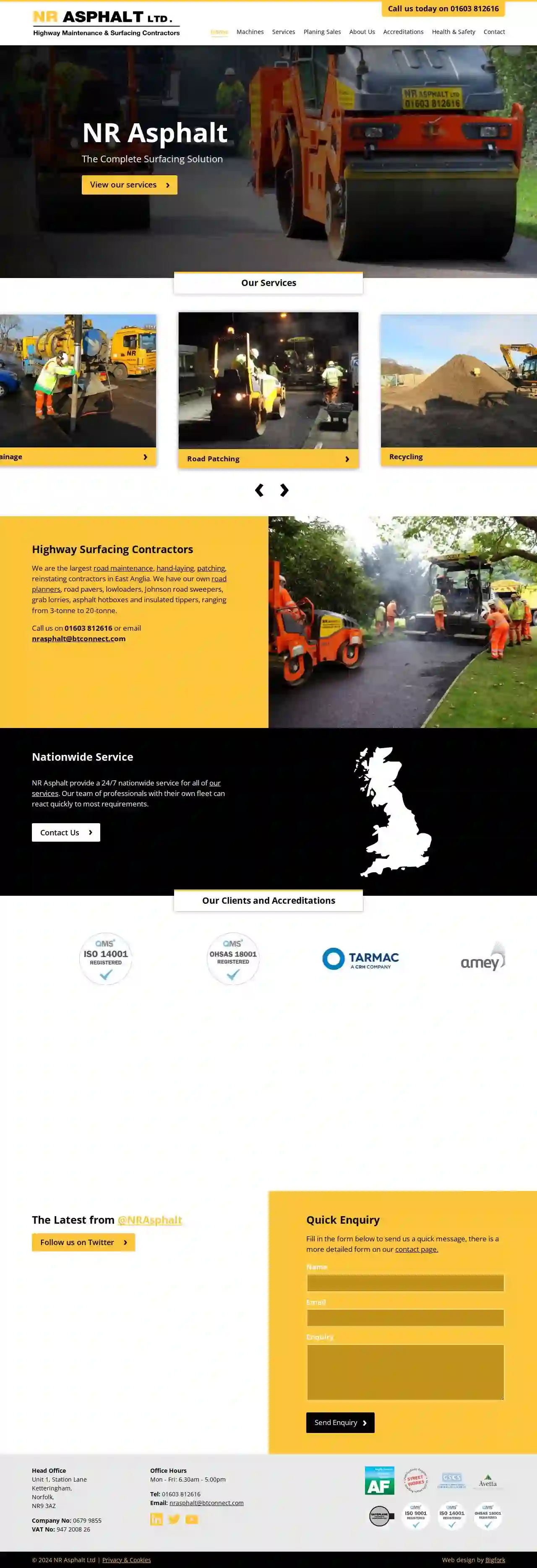 NR Asphalt Ltd