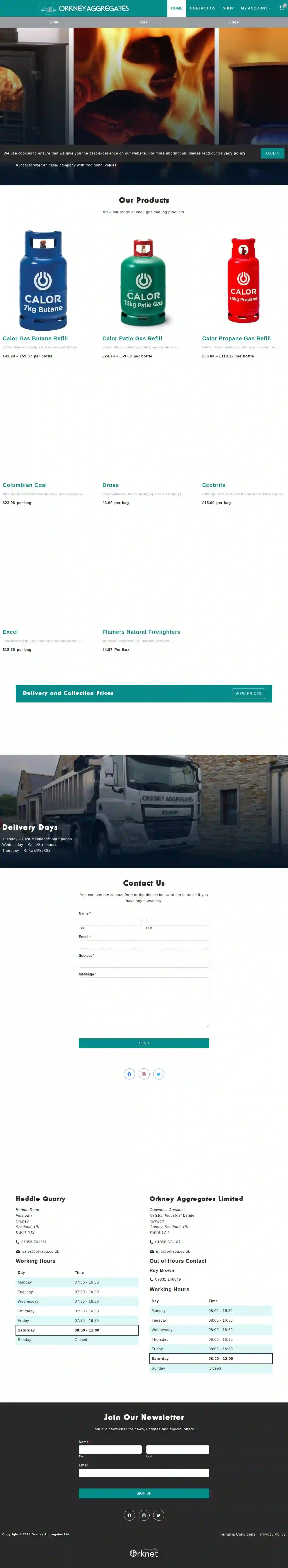 Orkney Aggregates Ltd