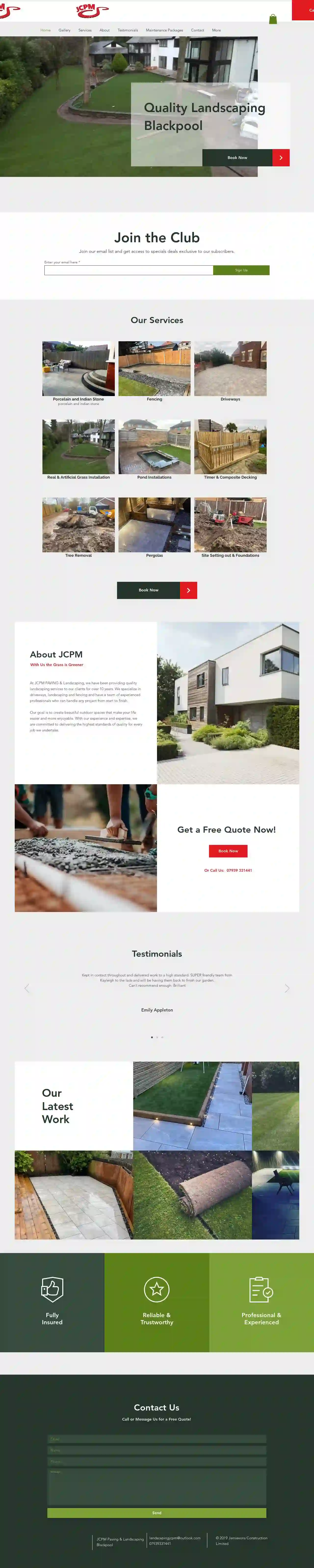 JCPM Paving & Landscaping