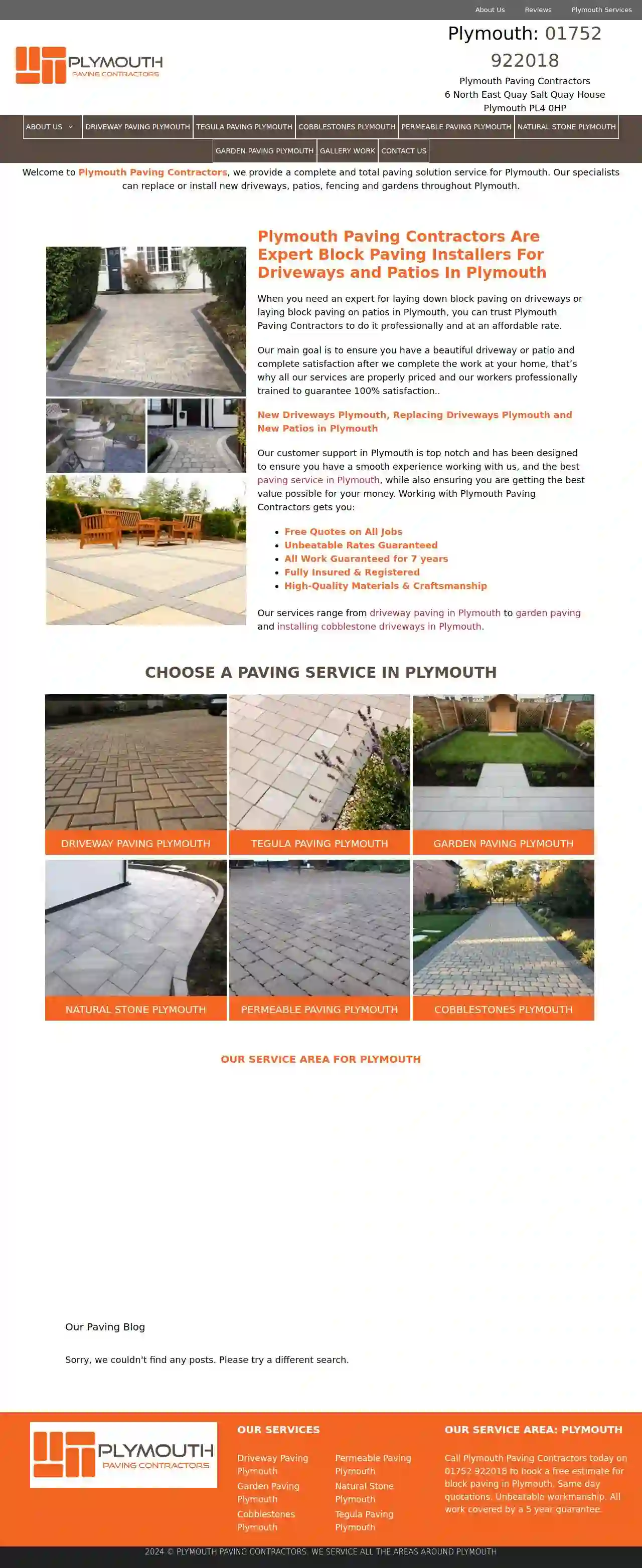 Plymouth Paving Contractors