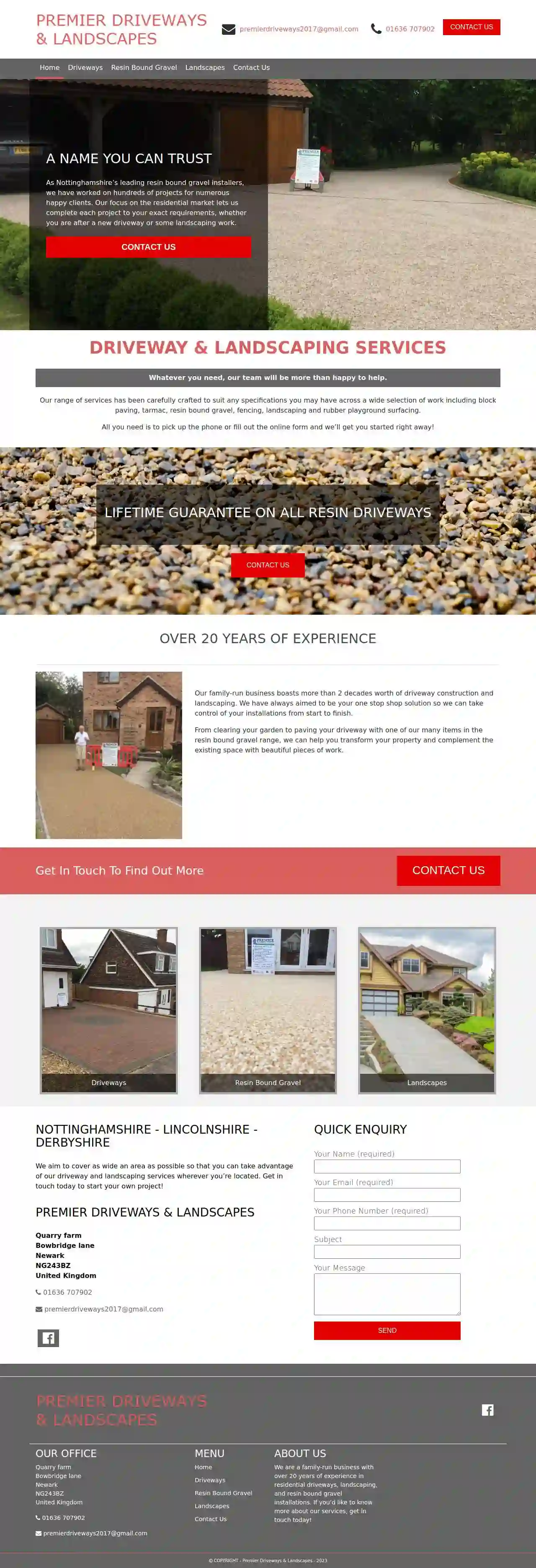 Premier driveways & landscapes