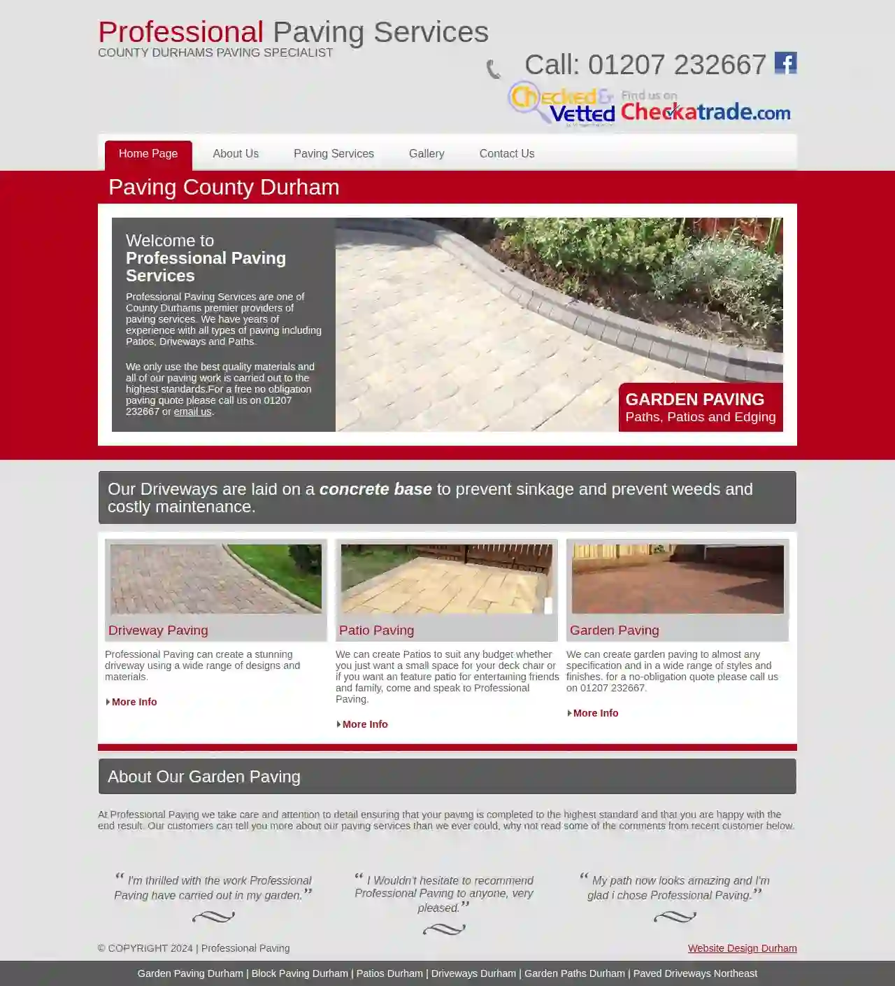 Professional Paving Services