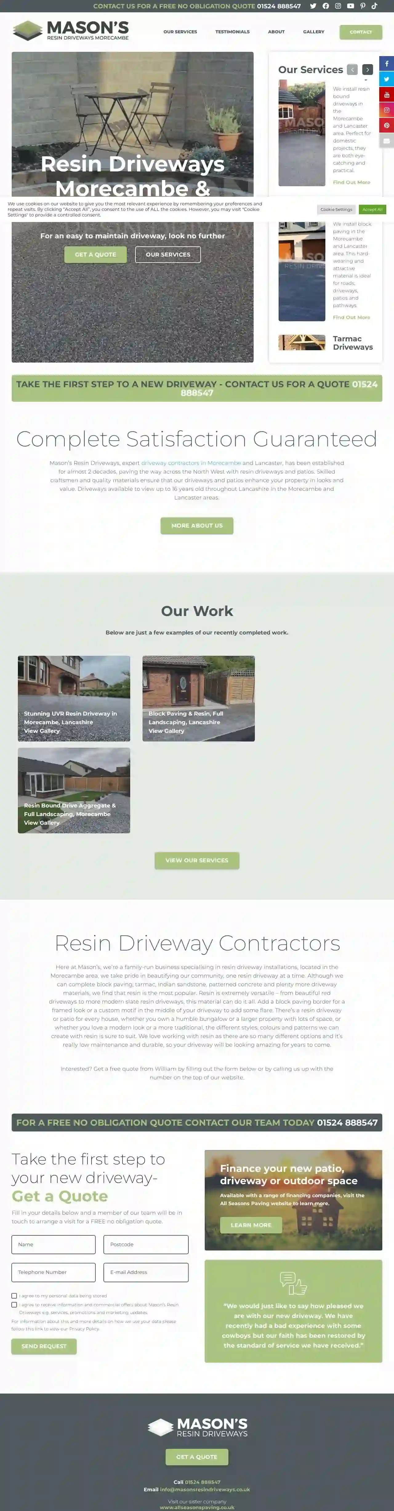 Masons Resin Driveways