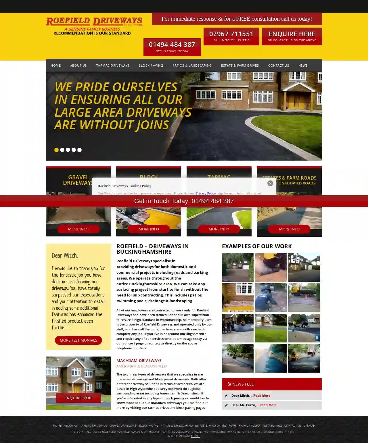 Roefield Roads & Driveways