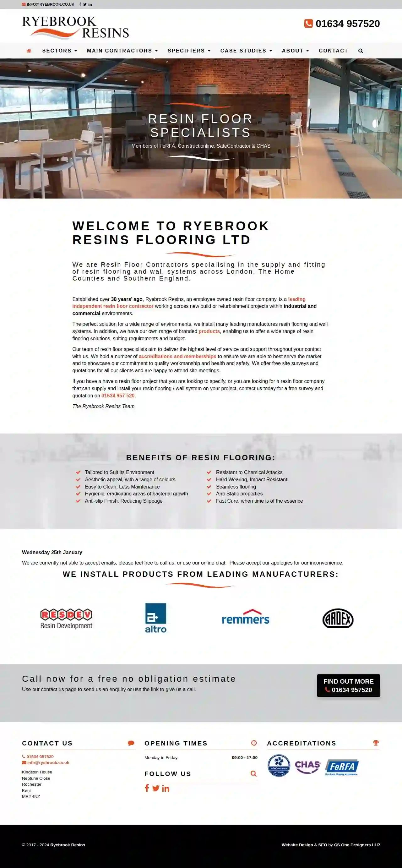 Ryebrook Resins Flooring Ltd