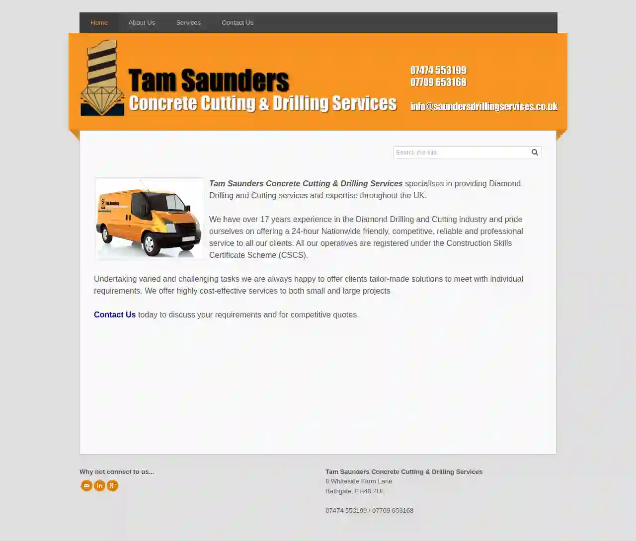 Tam Saunders Concrete Cutting & Drilling Services