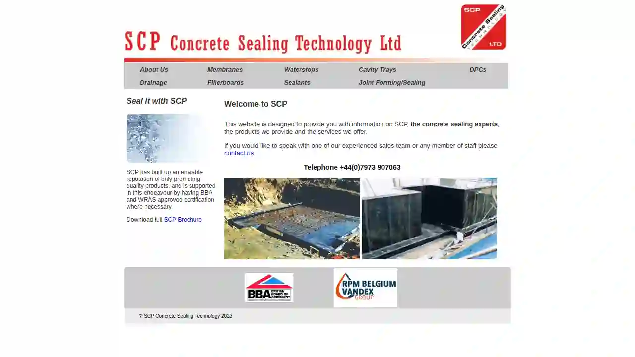 SCP Concrete Sealing Technology Ltd.