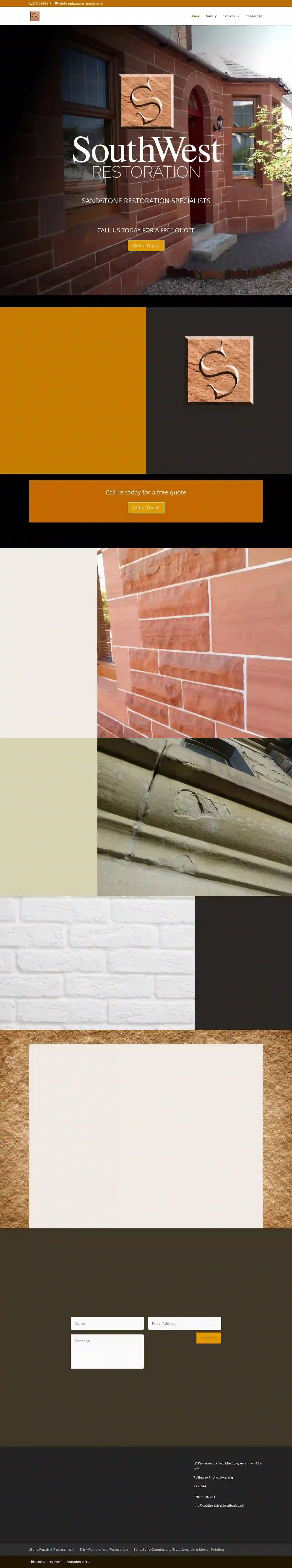 Southwest Restoration & Sandstone Repair