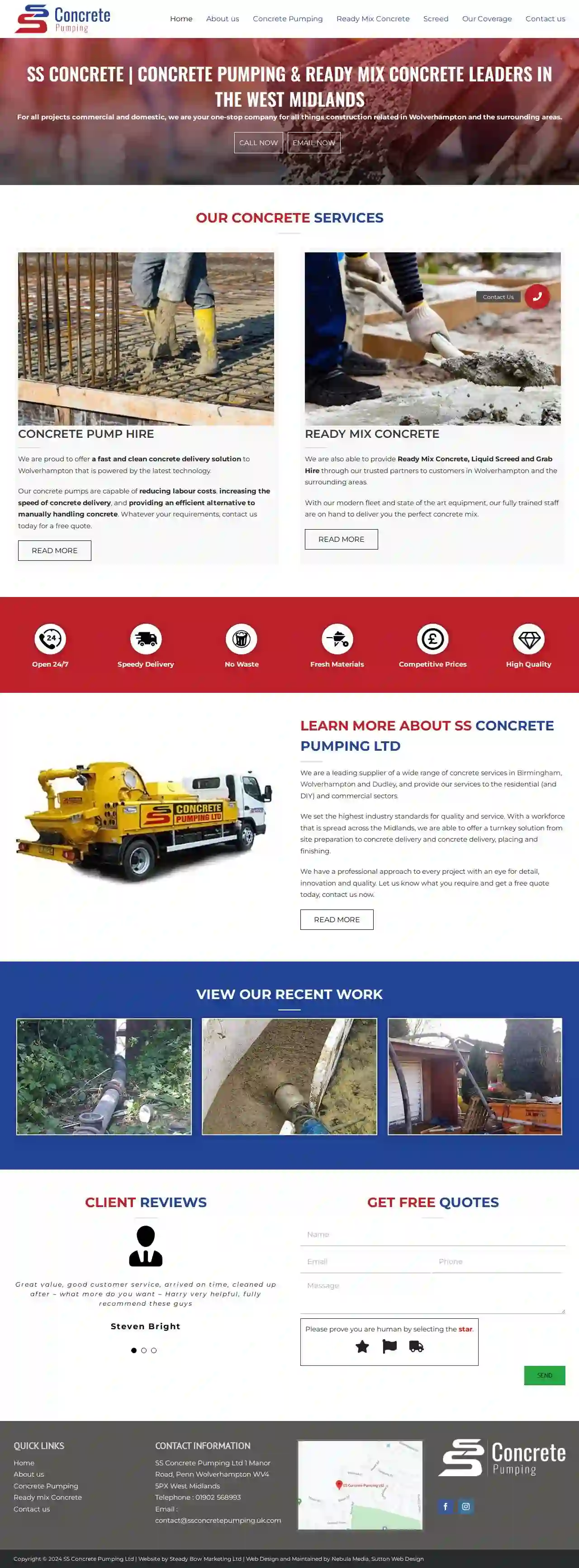 SS Concrete Pumping Ltd