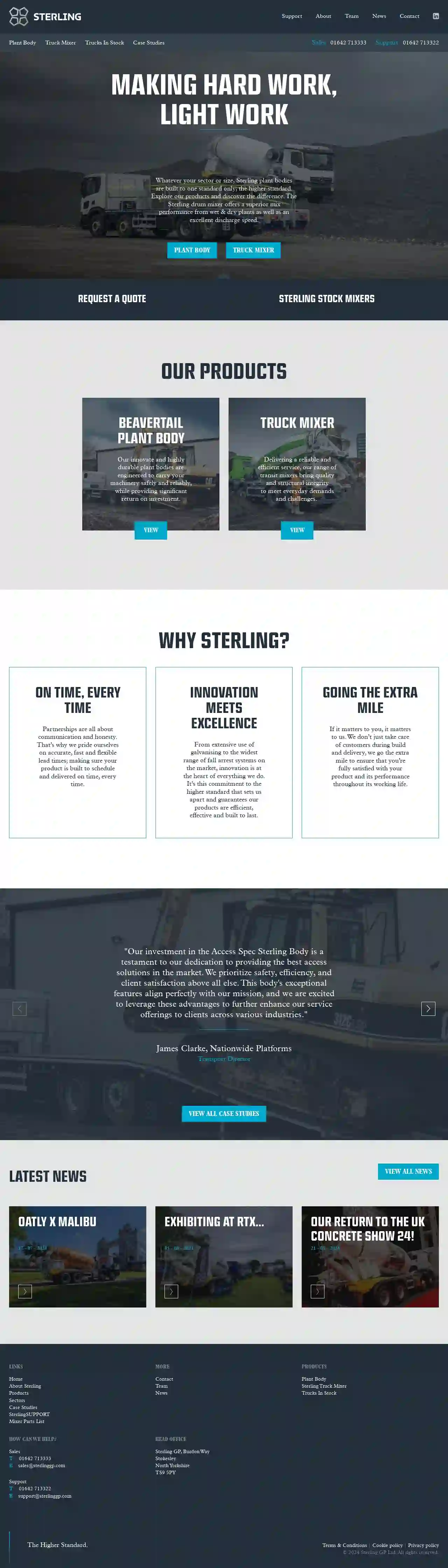 Sterling Mixers Ltd