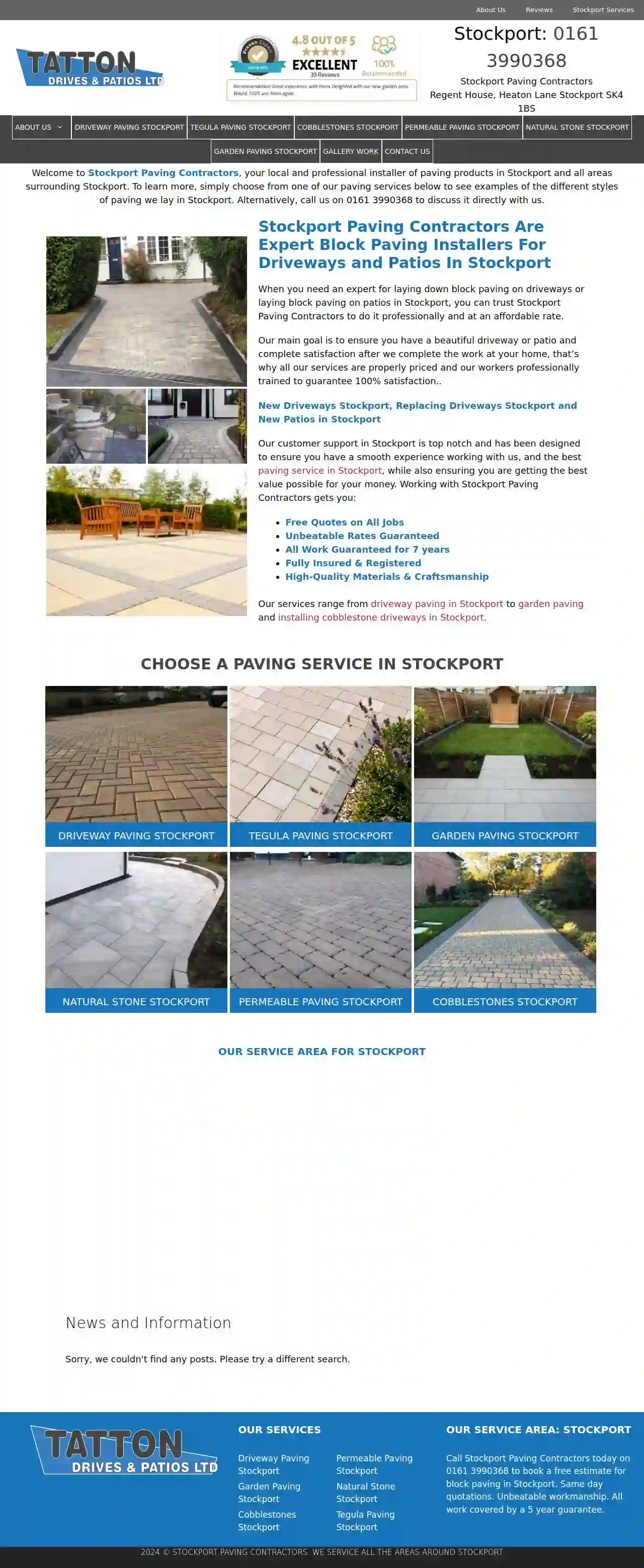 Stockport Paving Contractors