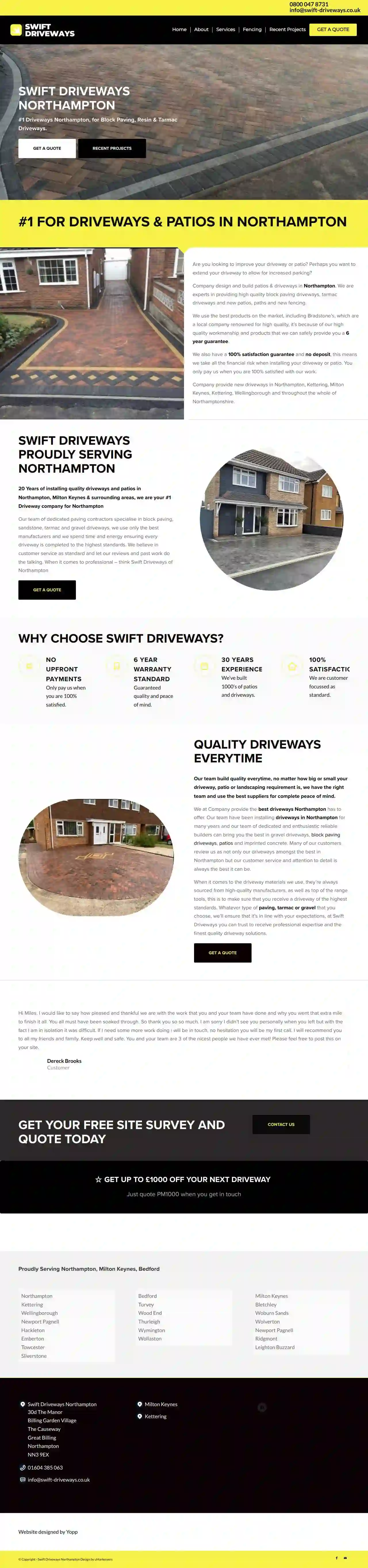 Swift Driveways