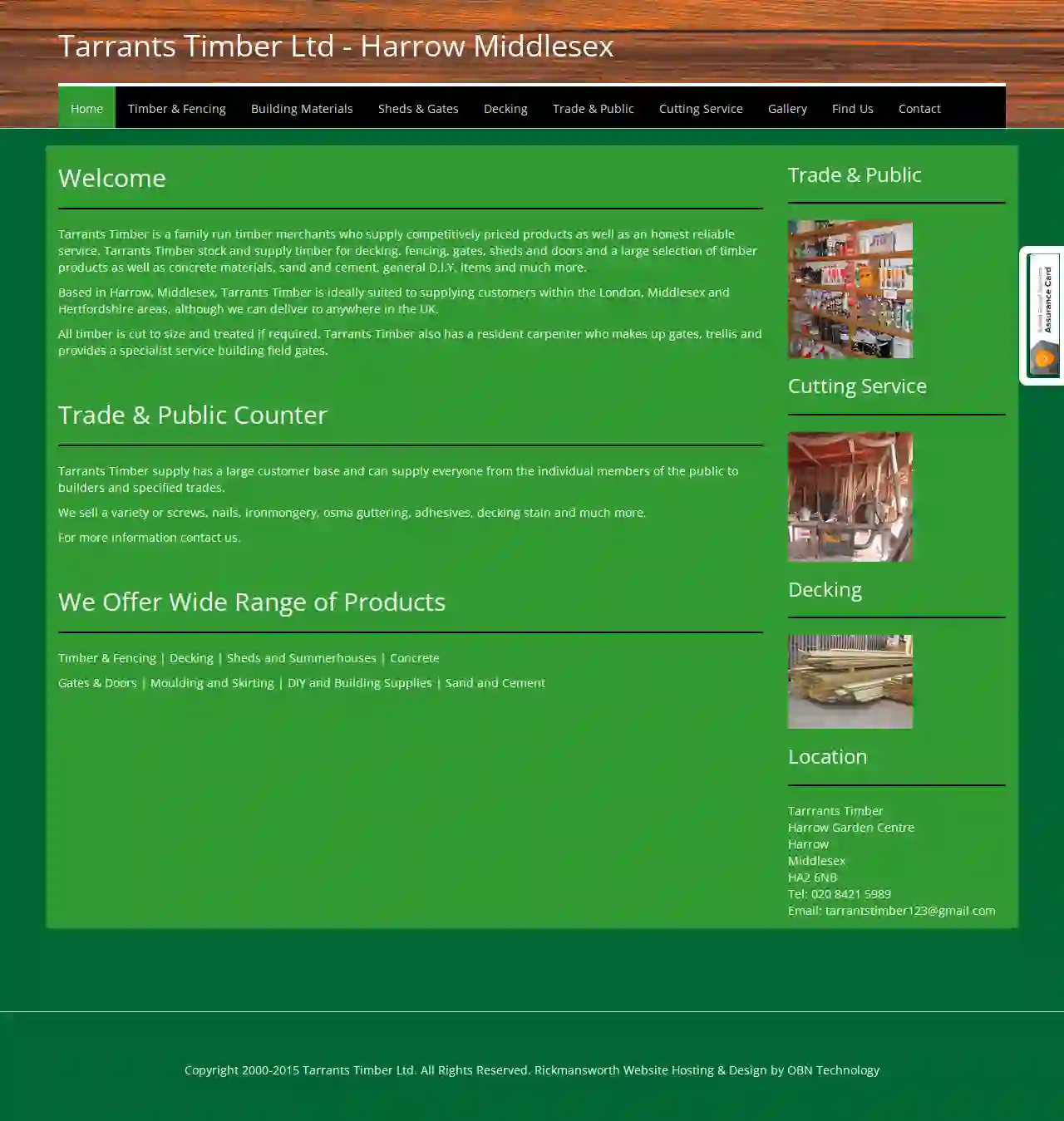 Tarrants Timber Ltd