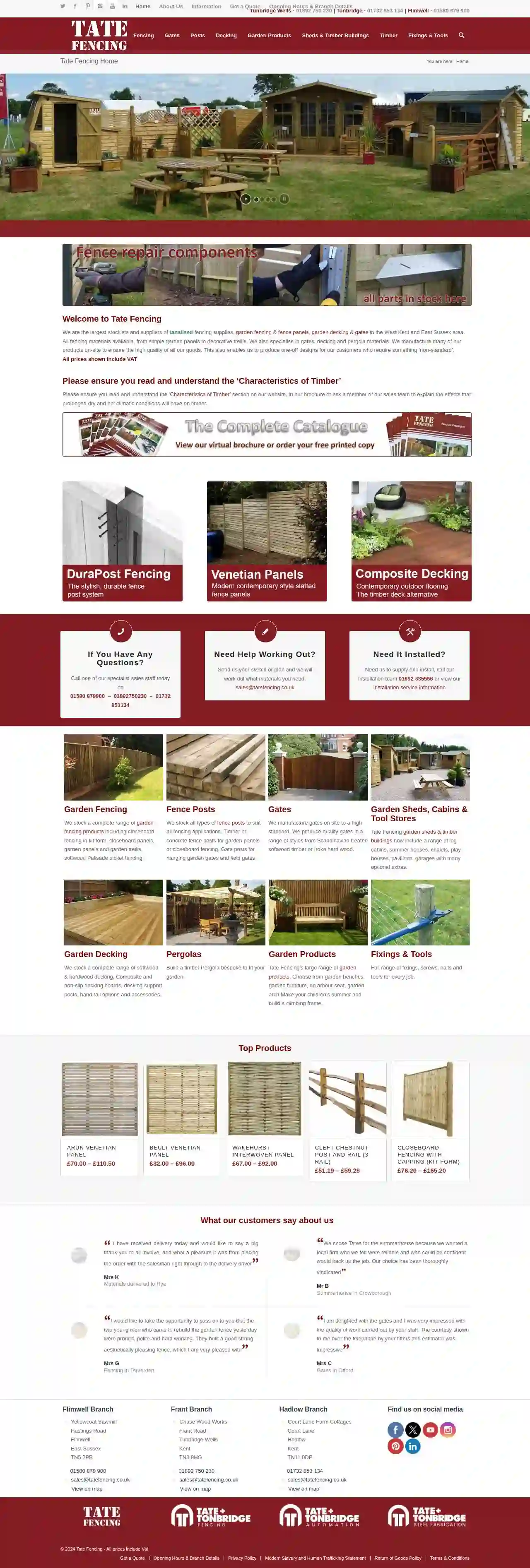 Tate Fencing Ltd