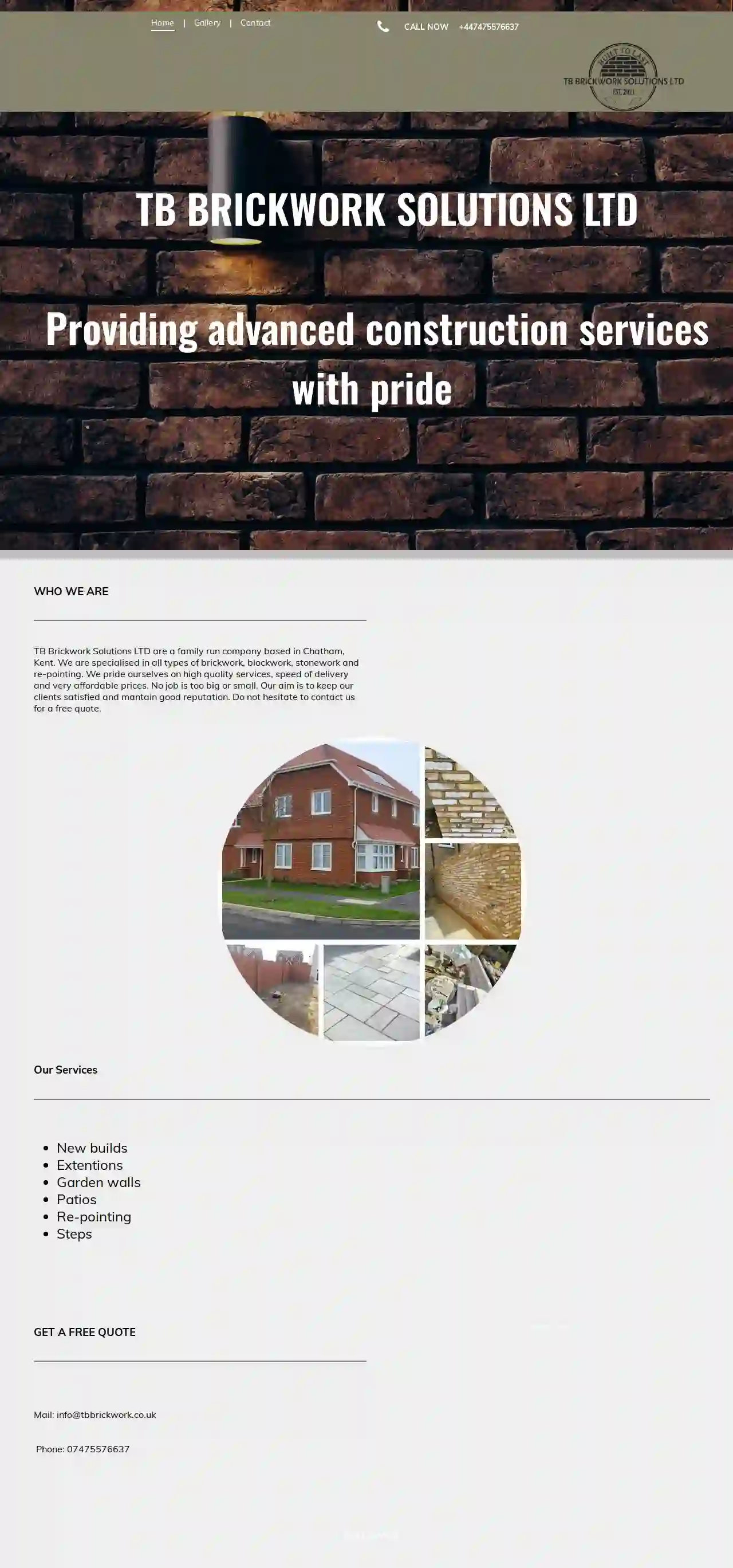 TB Brickwork Solutions LTD