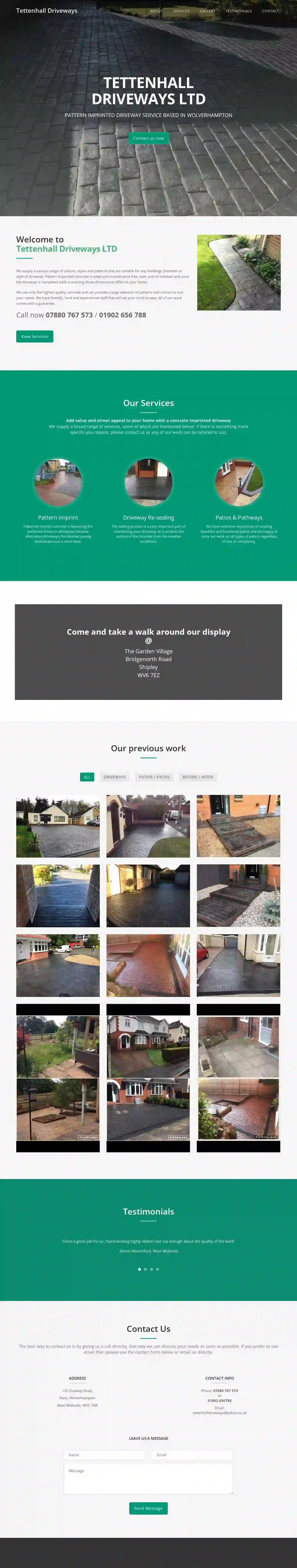 Tettenhall Driveways Ltd