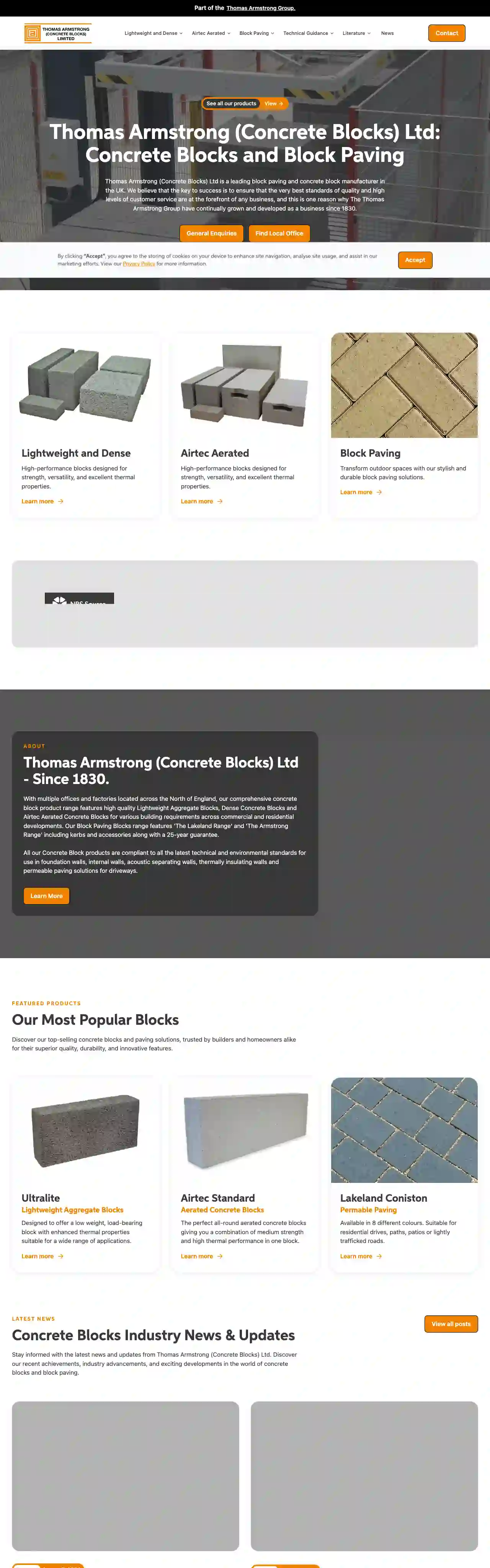 Thomas Armstrong (Concrete Blocks) Ltd (Formerly William Rainford Holdings Ltd)