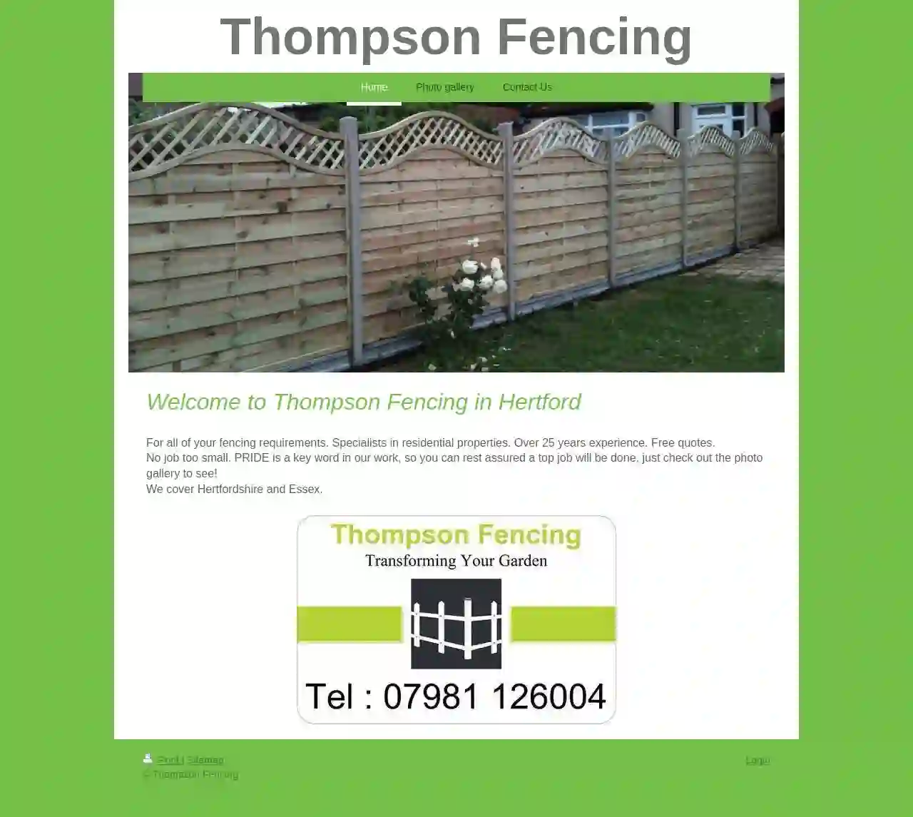 Thompson Fencing