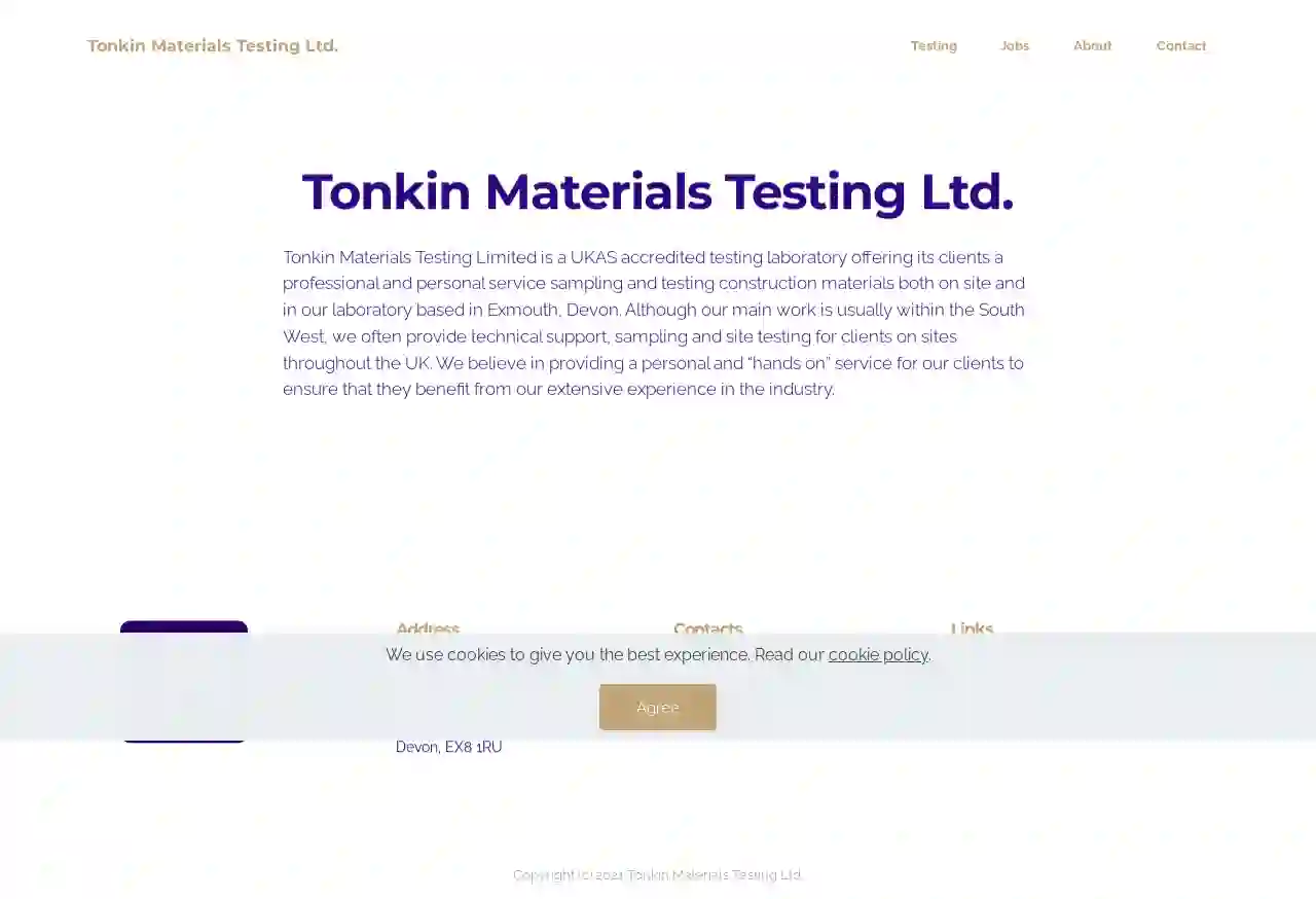 Tonkin Materials Testing Ltd