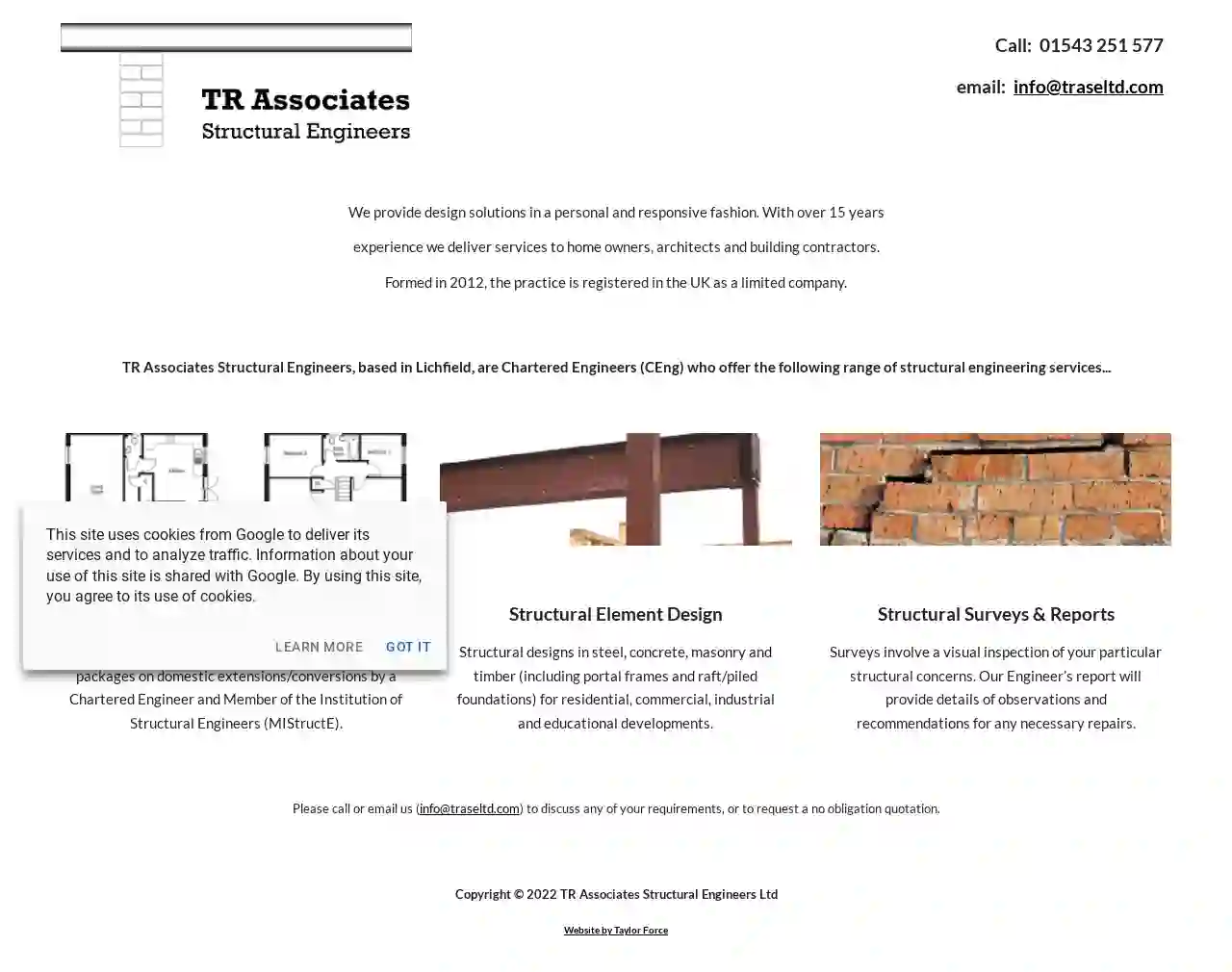 TR Associates Structural Engineers Ltd