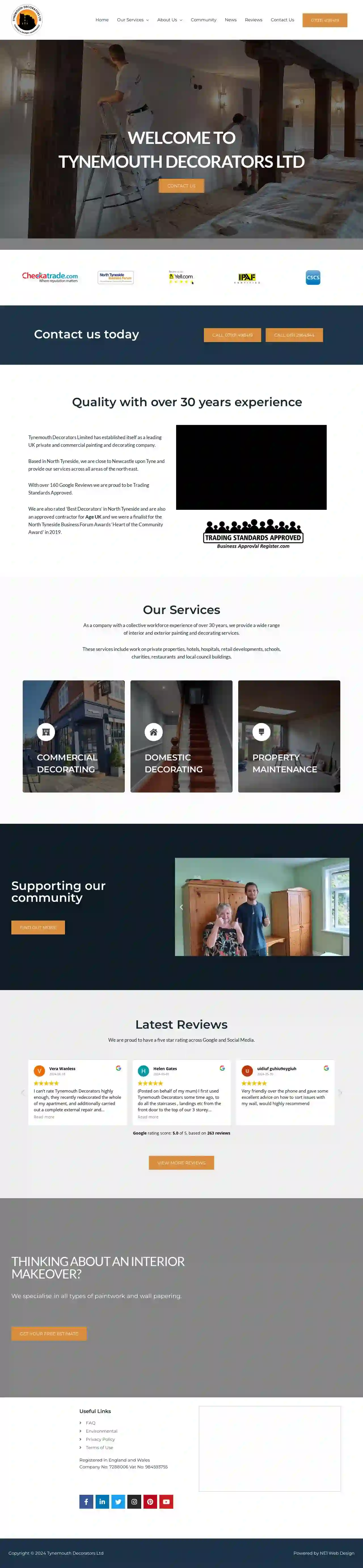 Tynemouth Decorators Ltd