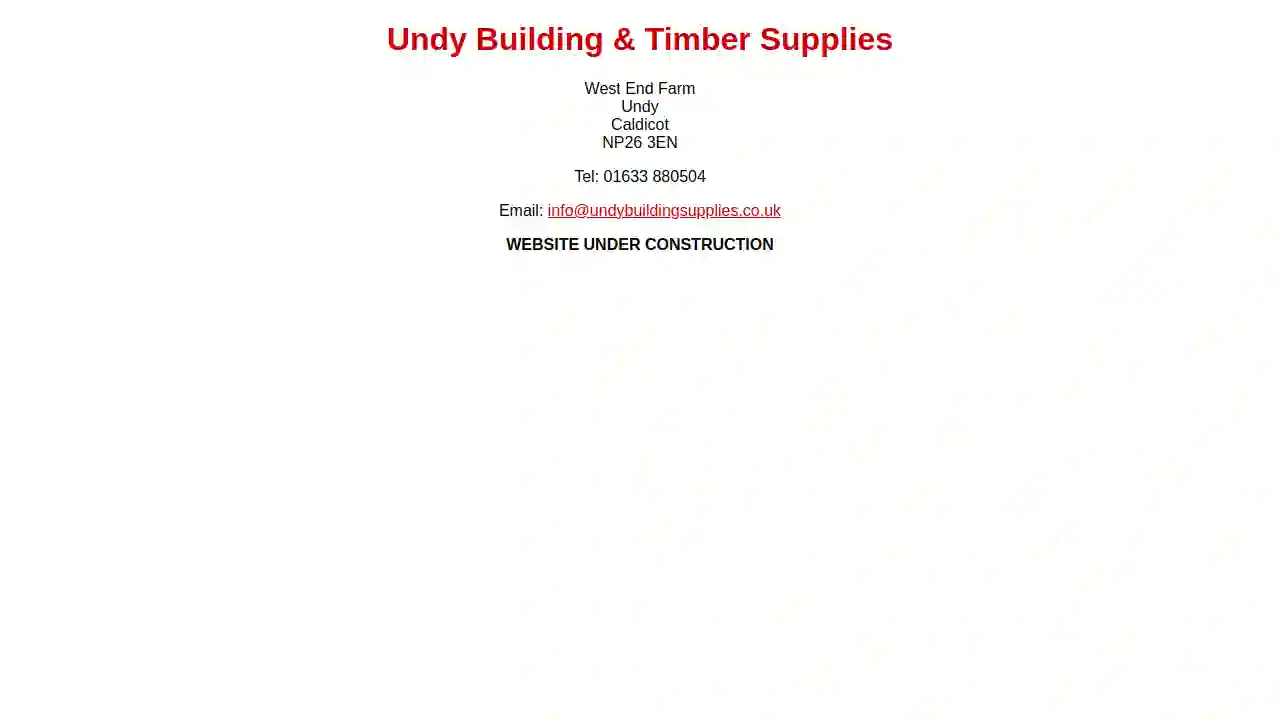 Undy Building Supplies