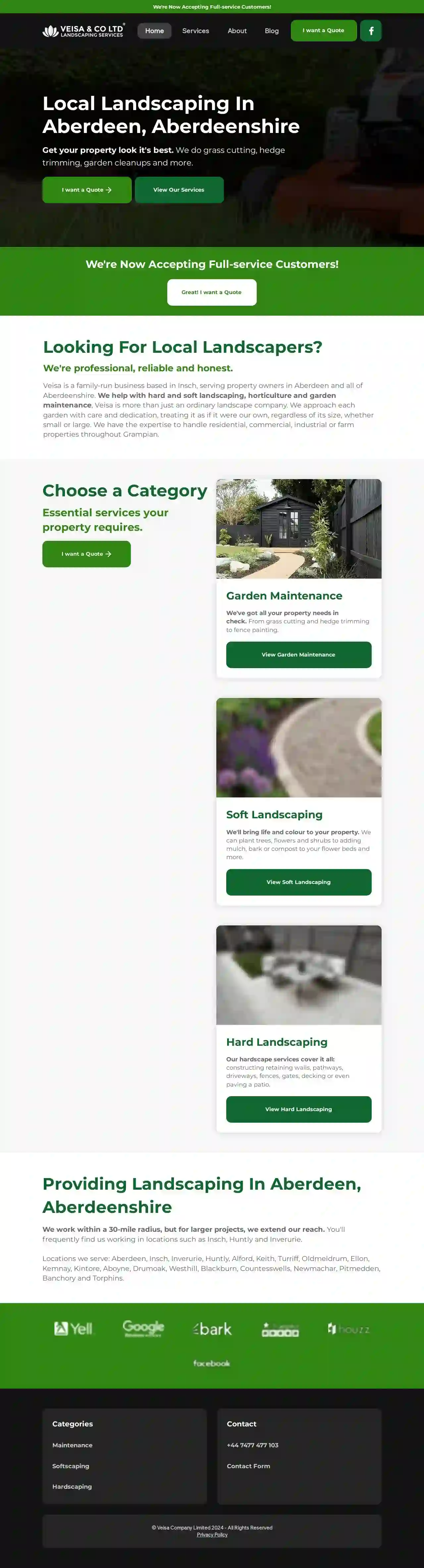 Veisa & Co Ltd - Landscaping & Garden Maintenance