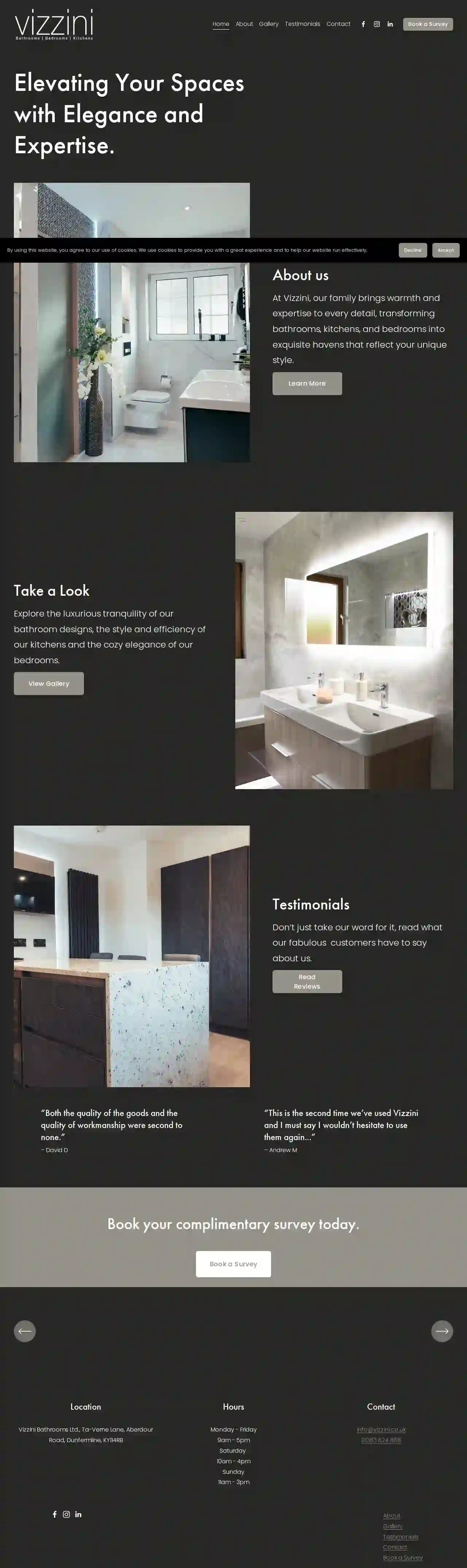 Vizzini Bathrooms, Kitchens & Bedrooms