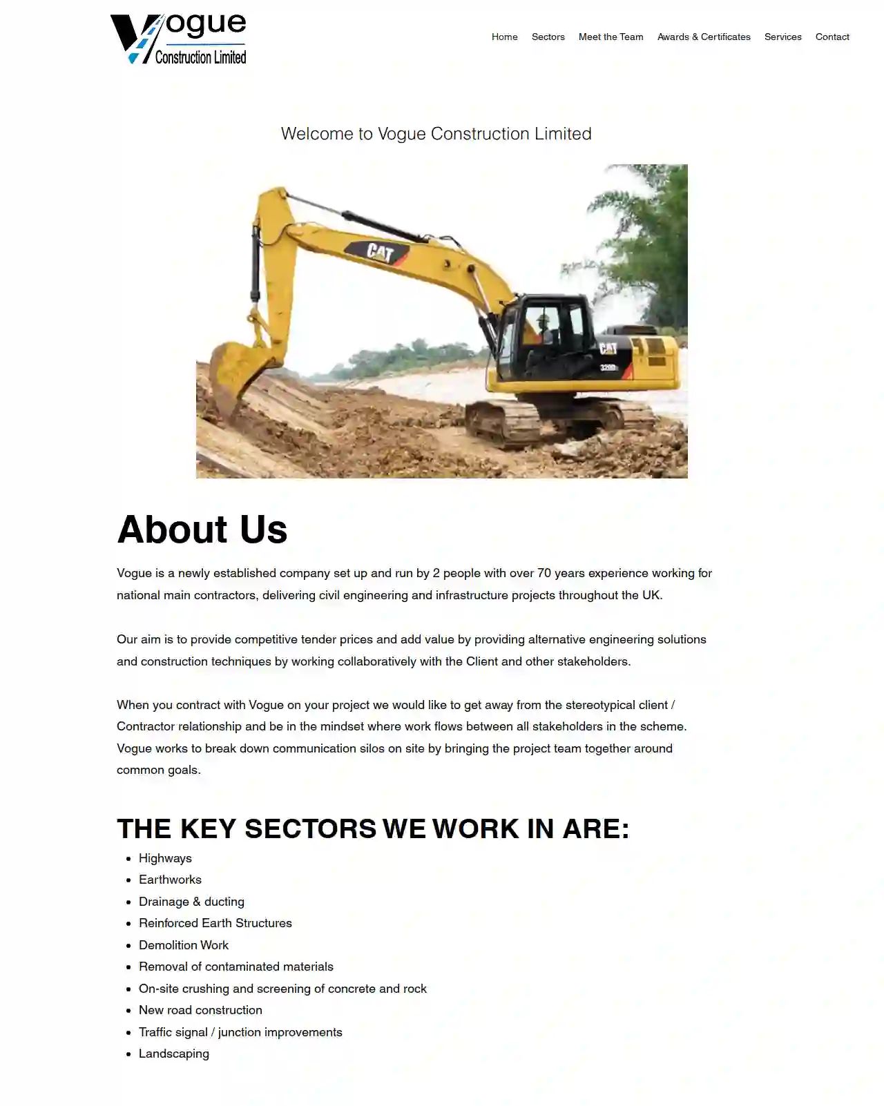 Vogue Construction Ltd