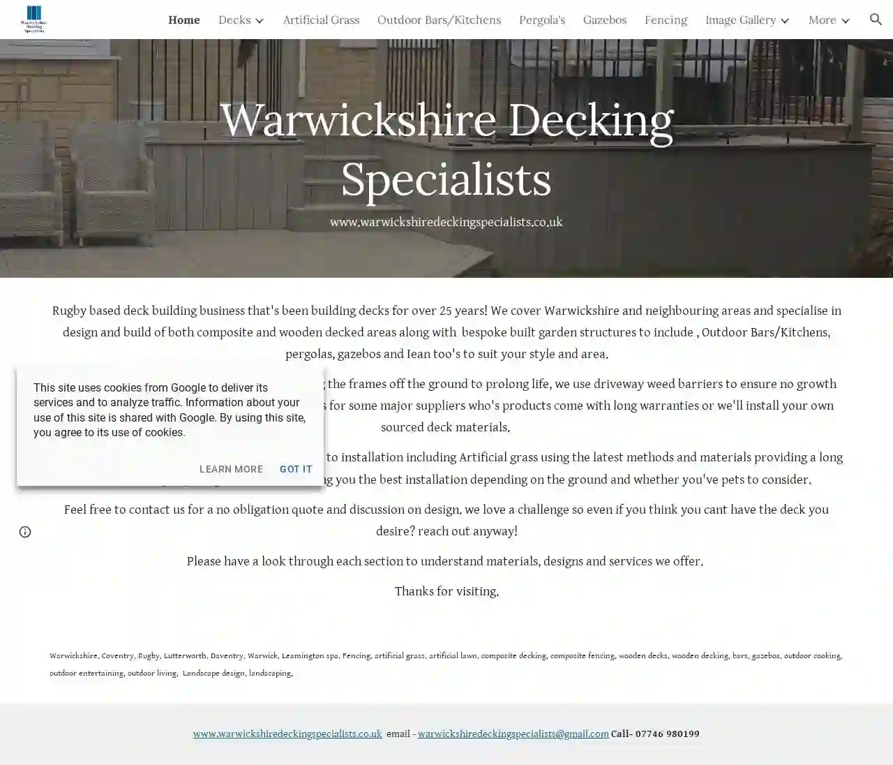 Warwickshire Decking Specialists