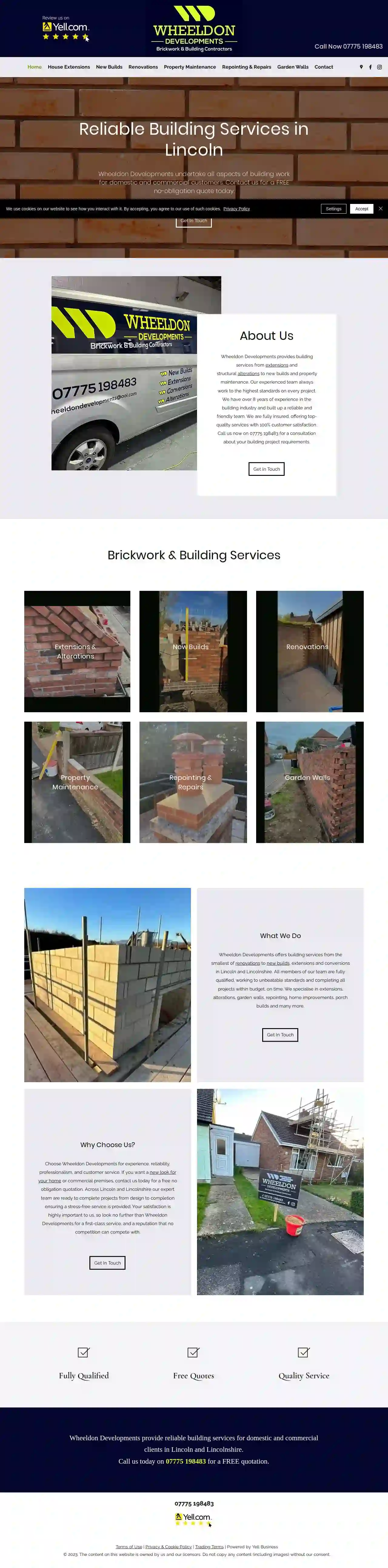 Wheeldon Developments Brickwork & Building Contractors