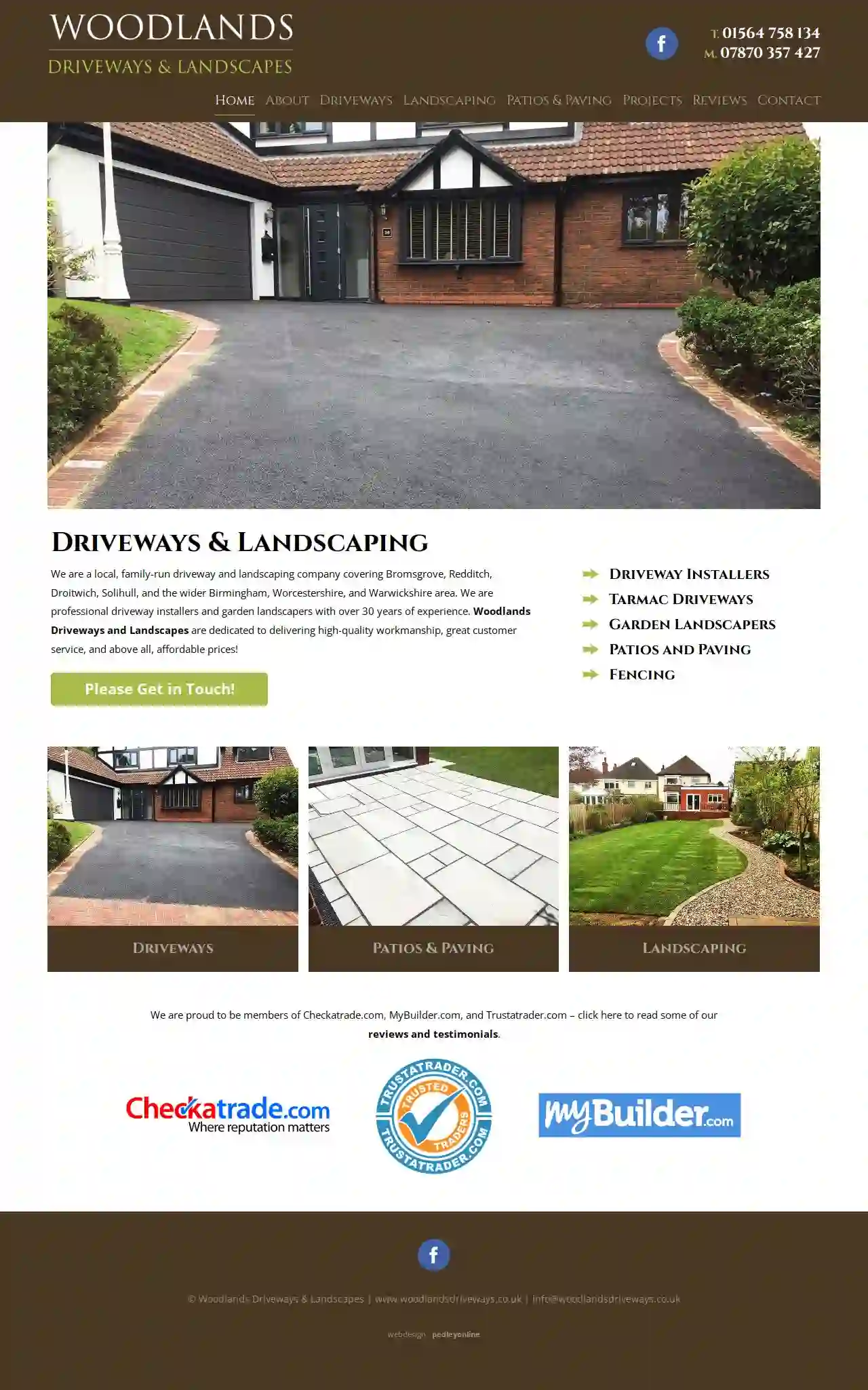 Woodlands driveways and landscapes Birmingham