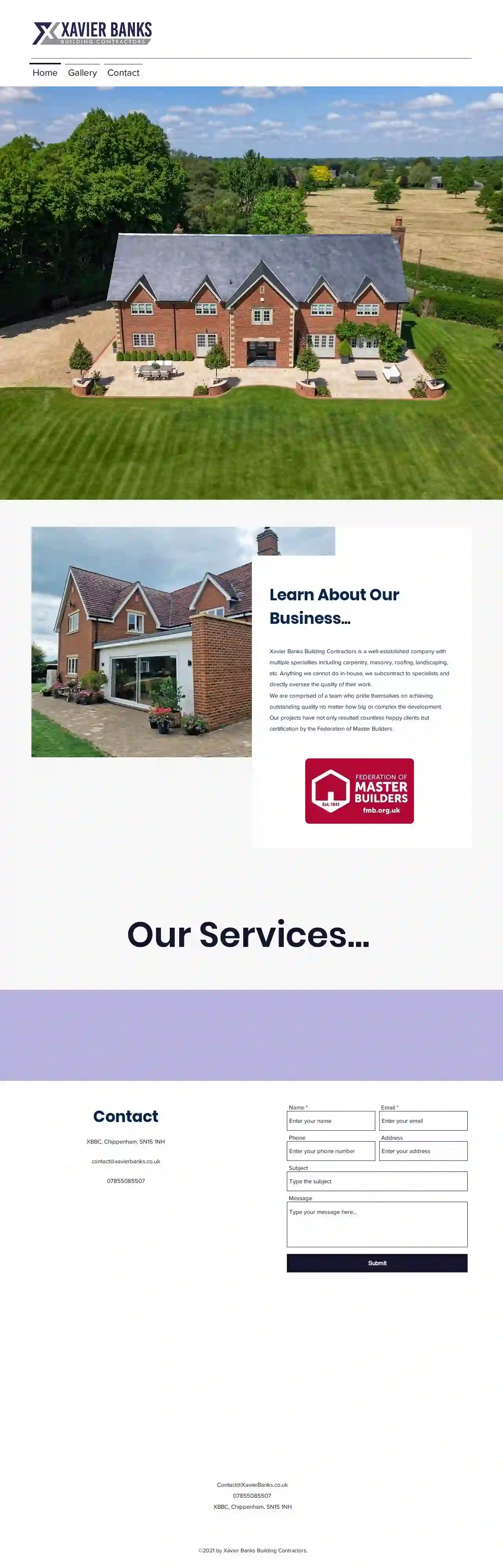 Xavier Banks Building Contractors LTD